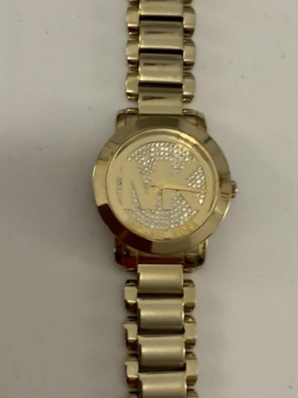 Michael Kors Gold Crystal Accent Women's Bracelet Watch (Y-23)